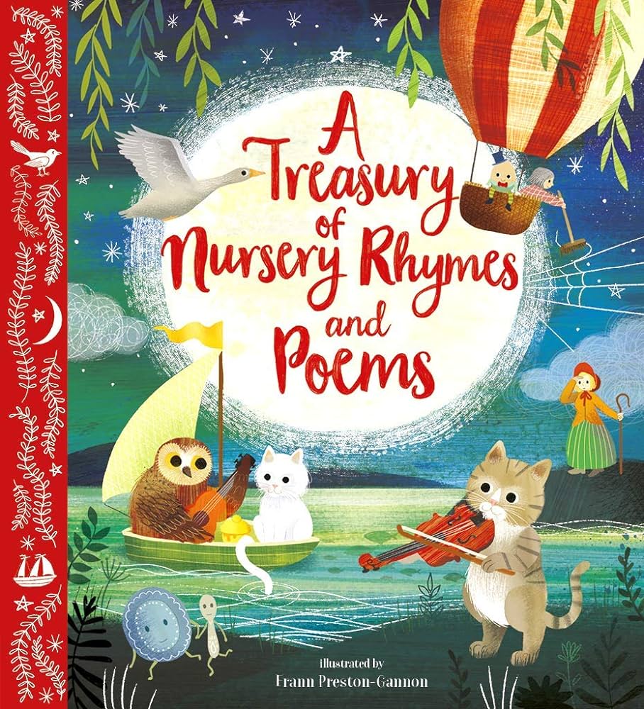 A TREASURY OF NURSERY RHYMES AND POEMS HC A TREASURY OF NURSERY RHYMES AND POEMS HC