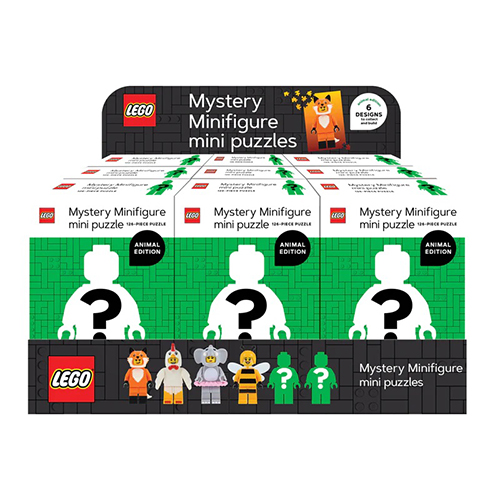 LEGO® MINI PUZZLE MYSTERY MINIFIGURE GREEN ANIMAL EDITION