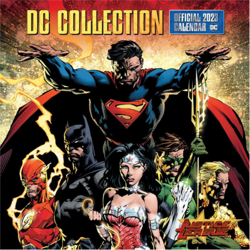 DC COMICS SQUARE CALENDAR 2023