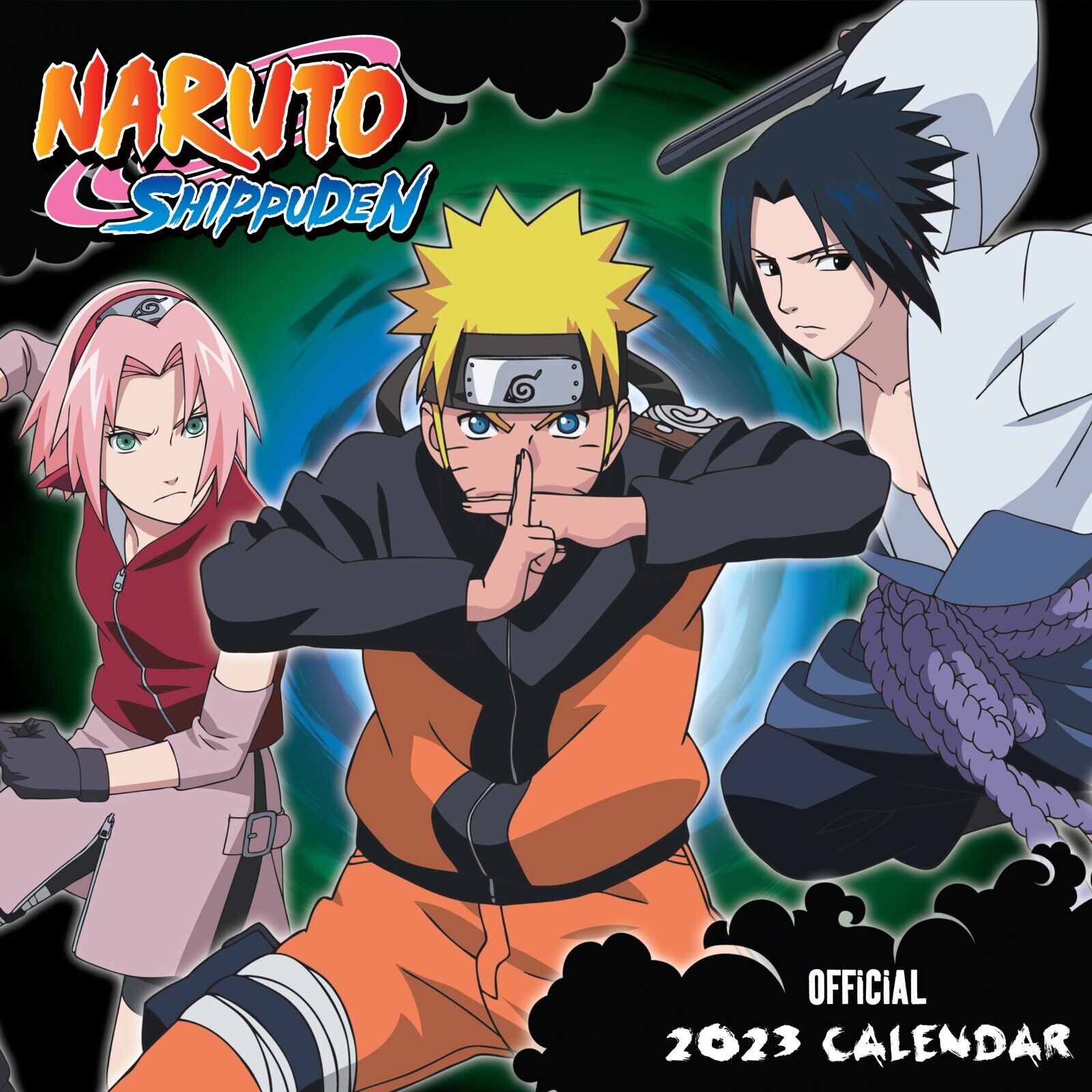 NARUTO SHIPPUDEN SQUARE CALENDAR 2023