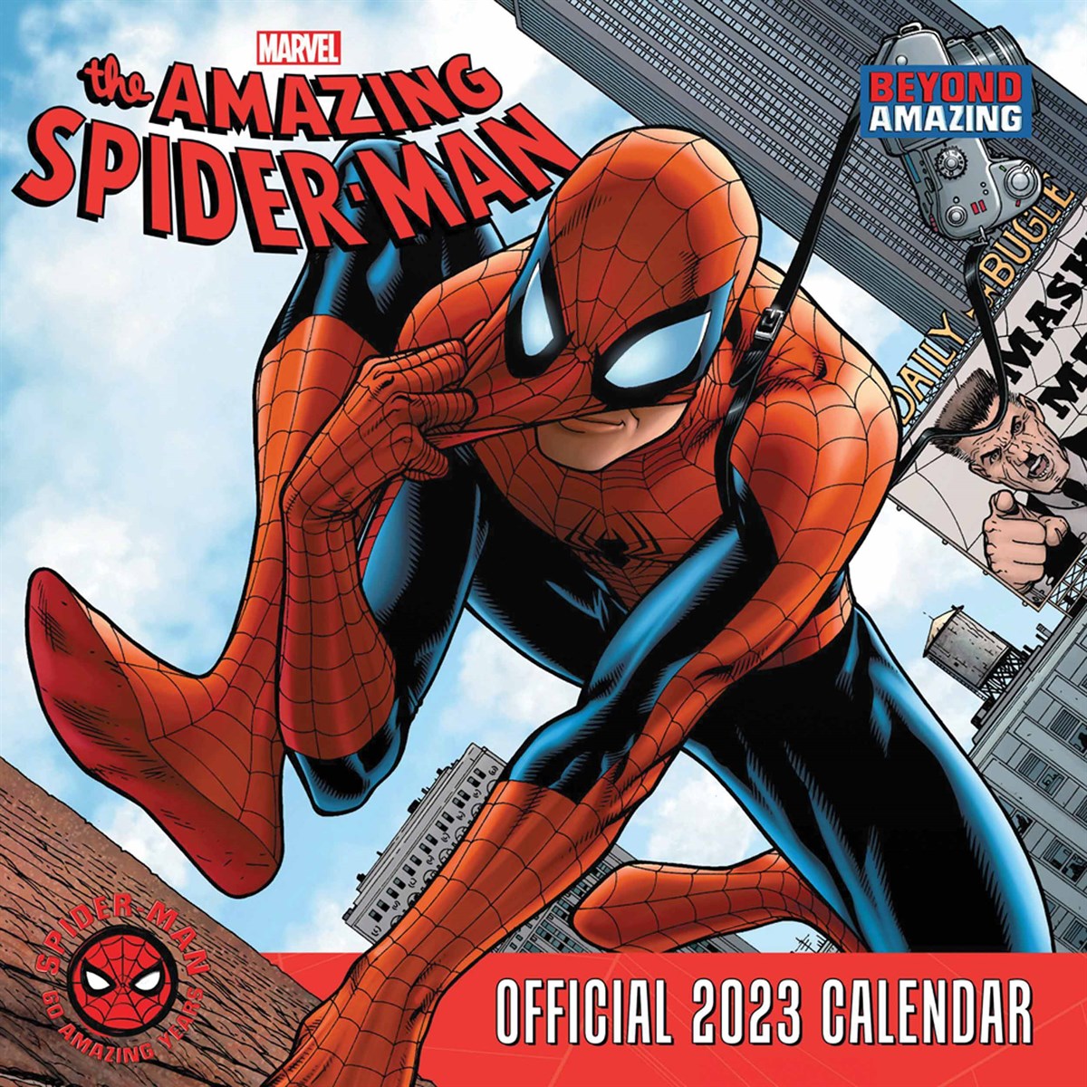 SPIDER MAN SQUARE CALENDAR 2023