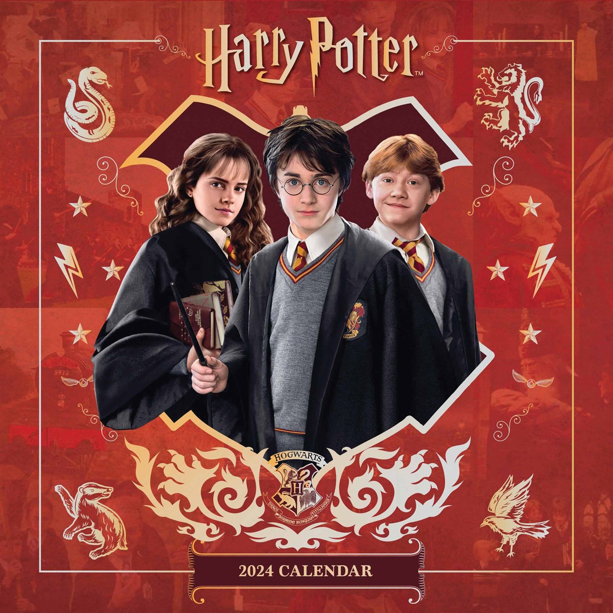 Harry Potter 2024 Square Wall Calendar