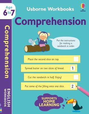 USBORNE WORKBOOKS COMPREHENSION 6-7 PB
