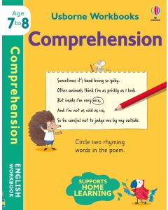 USBORNE WORKBOOKS COMPREHENSION 7-8 PB