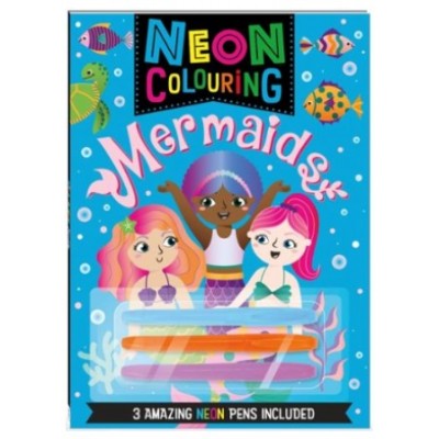NEON COLOURING 8: MERMAIDS NEON COLOURING 8: MERMAIDS