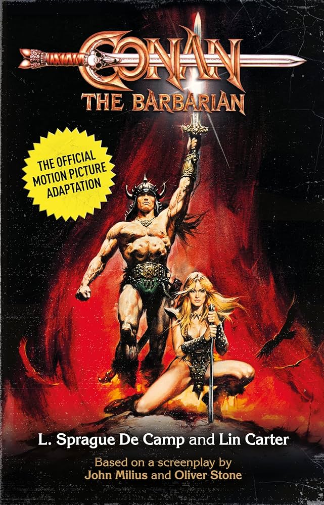 CONAN THE BARBARIAN THE OFFICIAL MOTION PICTURE ADAPTATION