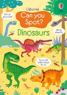 CAN YOU SPOT? DINOSAURS PB