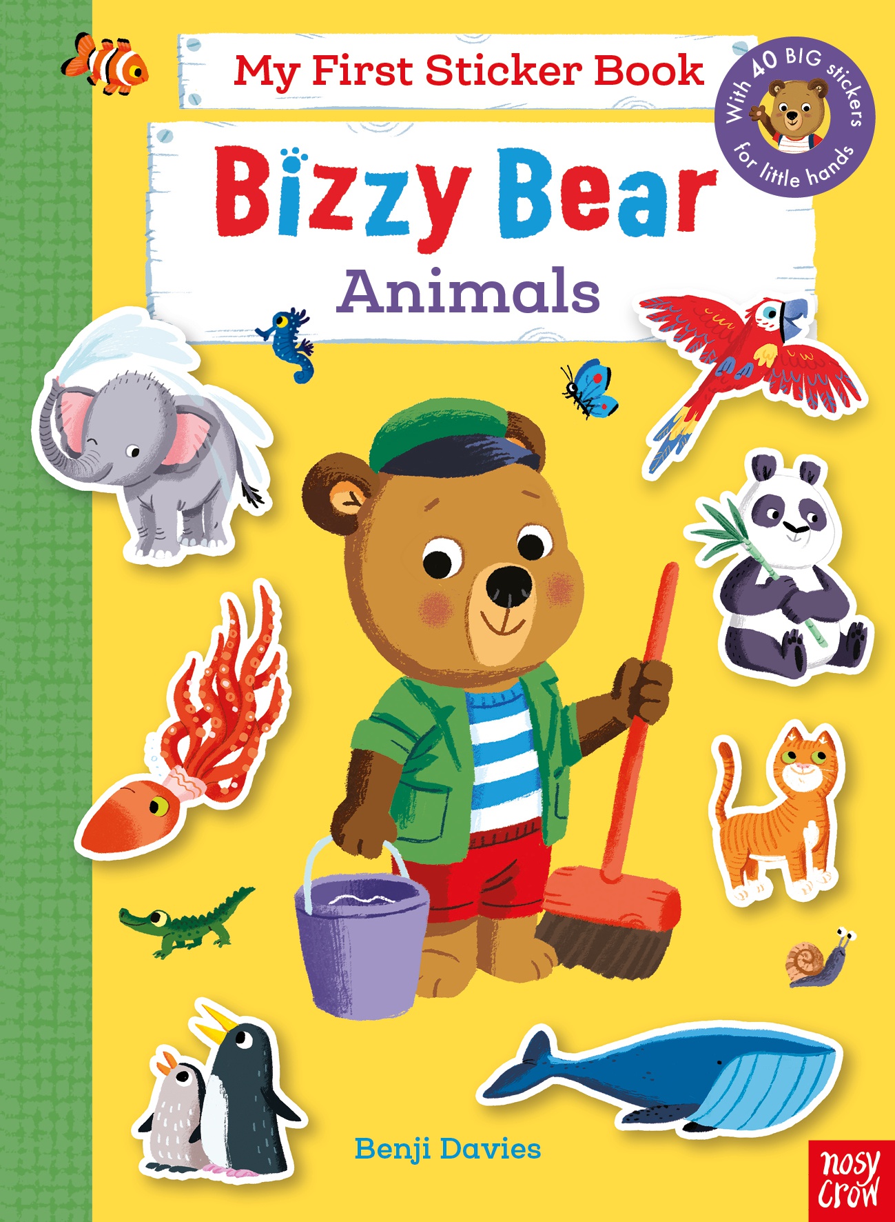 BIZZY BEAR : MY FIRST STICKER BOOK - ANIMALS PB