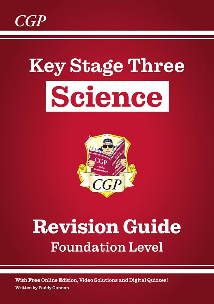 KS3 Science Revision Guide – Foundation (includes Online Edition, Videos & Quizzes)