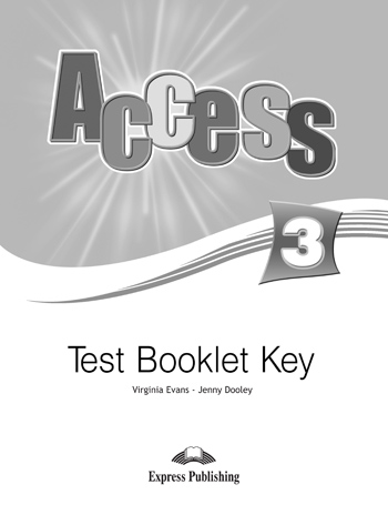 ACCESS 3 TEST KEY ACCESS 3 TEST KEY