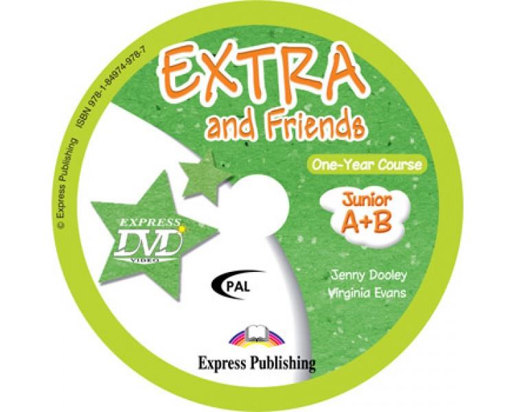 EXTRA & FRIENDS JUNIOR A & B DVD VIDEO(PAL)