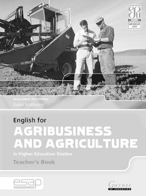 ENGLISH FOR AGRIBUSINESS AND AGRICULTURE IN HIGHER EDUCATION STUDIES TCHR'S PB