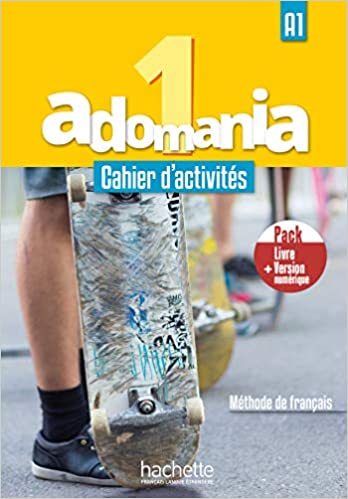 ADOMANIA 1 A1 PACK CAHIER + VERSION NUMERIQUE
