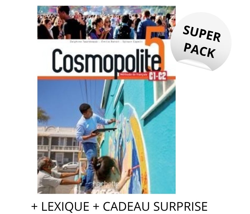 COSMOPOLITE 5 PACK (LIVRE + LEXIQUE + CADEAU SURPRISE)
