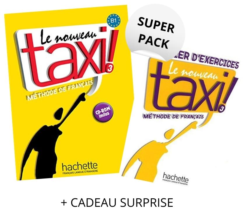LE NOUVEAU TAXI! 3 SUPER PACK (LIVRE + CAHIER + CADEAU SURPRISE)