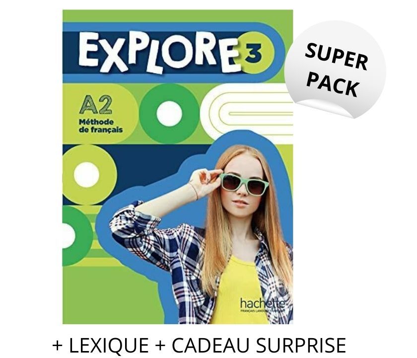 EXPLORE 3 PACK (LIVRE + LEXIQUE + CADEAU SURPRISE)