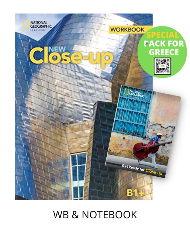 NEW CLOSE-UP B1+ WB PACK FOR GREECE (WB & NOTEBOOK)