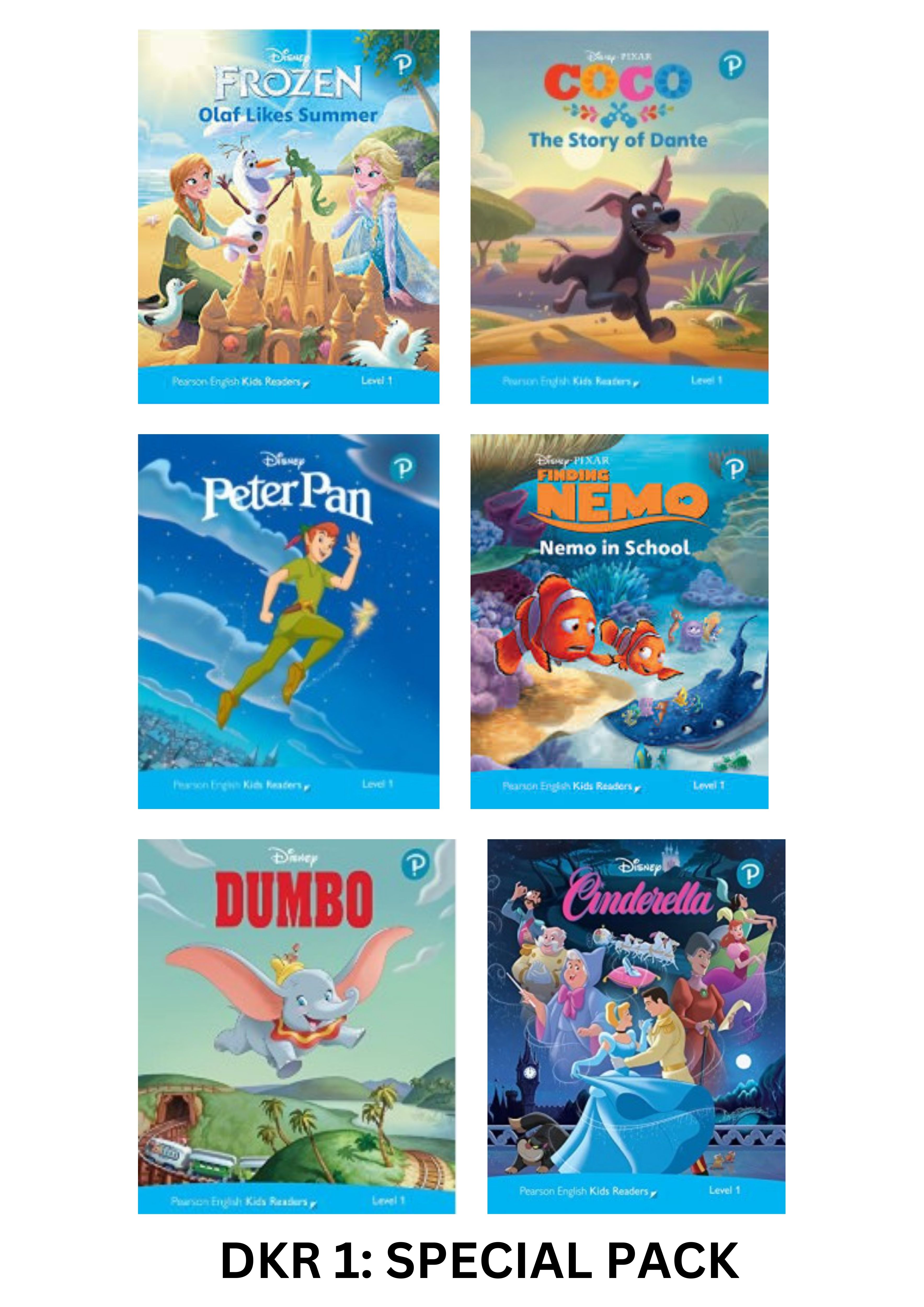 DKR 1: SPECIAL PACK OF 6 DISNEY READERS DKR 1: SPECIAL PACK OF 6 DISNEY READERS