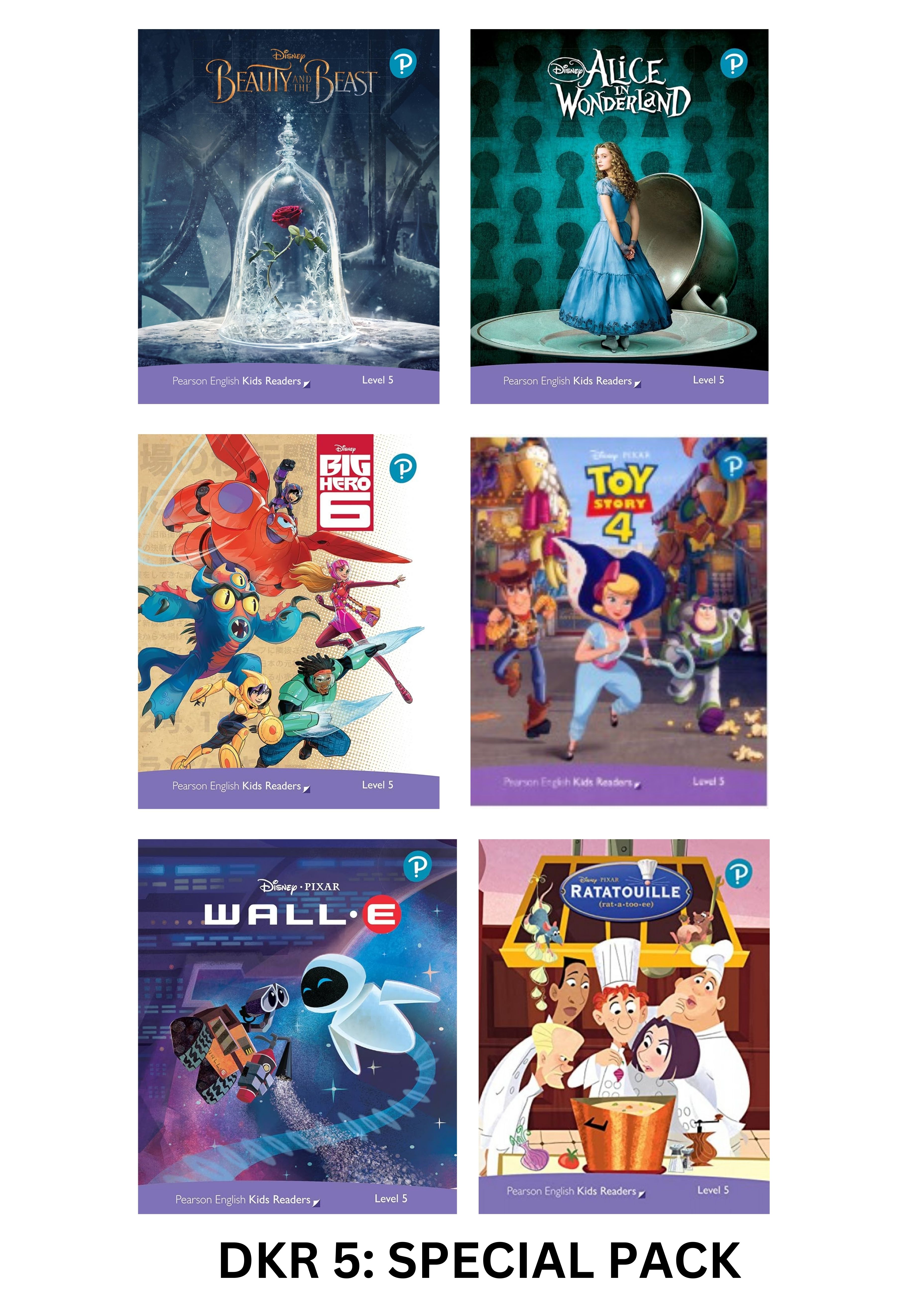 DKR 5: SPECIAL PACK OF 6 DISNEY READERS DKR 5: SPECIAL PACK OF 6 DISNEY READERS
