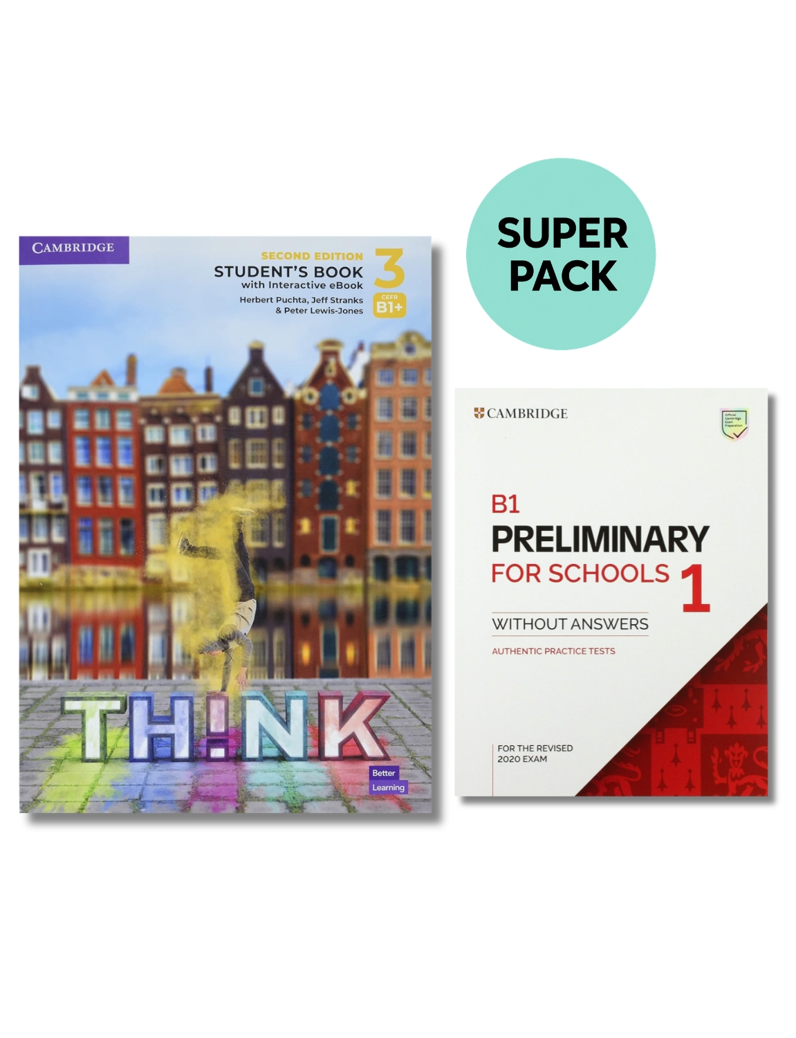 THINK 3 SUPER PACK 2 (SB + PRELIMINARY FOR SCHOOLS 1 + WORDLIST) 2ND ED