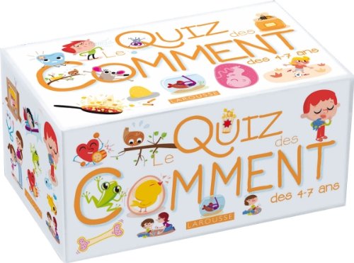 QUIZ DES COMMENT ? DES 4-7 ANS PB BOX SET