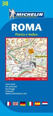 MICHELIN: ROMA PIANTA E INDICE MICHELIN: ROMA PIANTA E INDICE