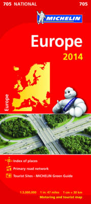 EUROPE 2014 (NATIONAL MAP 705) EUROPE 2014 (NATIONAL MAP 705)