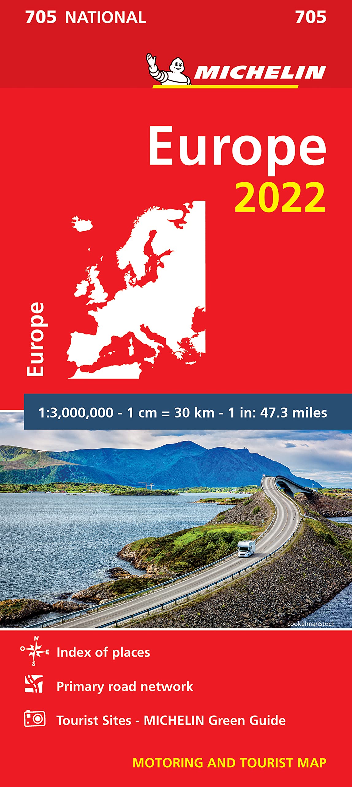 EUROPE 2022 (NATIONAL MAP 705) EUROPE 2022 (NATIONAL MAP 705)