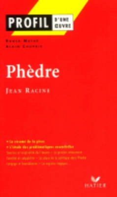 PROFIL D'UNE OEUVRE PHEDRE PB