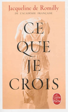 CE QUE JE CROIS POCHE