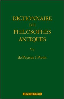 DE PACCIUS A PLOTIN. DICTIONNAIRE