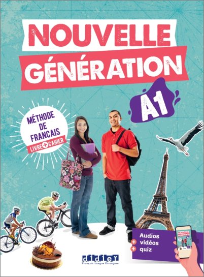 NOUVELLE GENERATION A1 METHODE + CAHIER (+DIDIERFLE.APP.)