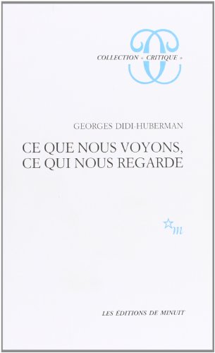 CE QUE NOUS VOYONS CE QUI NOUS REGARDE POCHE