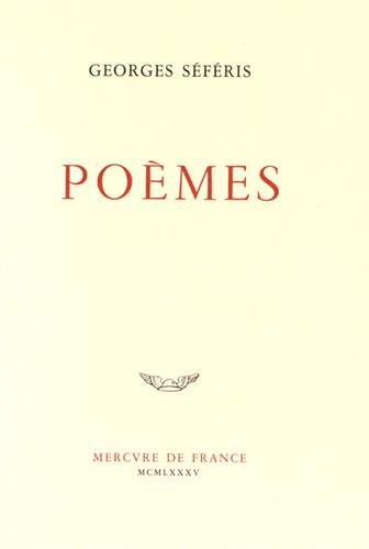 POEMES  POCHE
