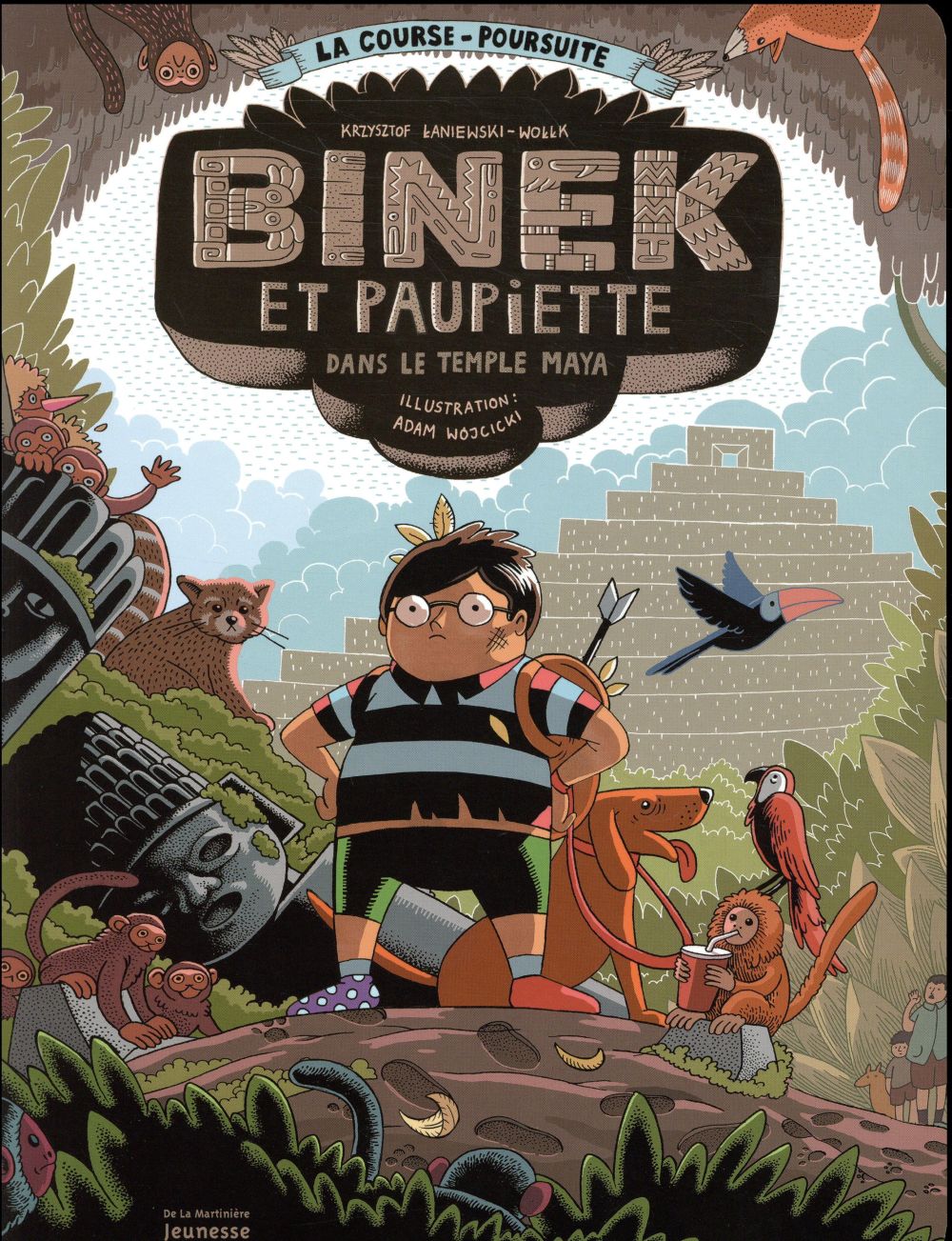 BINEK ET PAUPIETTE DANS LE TEMPLE MAYA LA COURSE-POURSUITE  POCHE