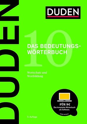 DUDEN 10-DAS BEDEUTUNGSWORTERBUCH