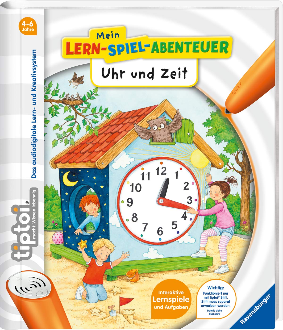 TIPTOI® UHR UND ZEIT (TIPTOI® MEIN LERN-SPIEL-ABENTEUER)
