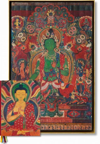 TASCHEN COLLECTOR'S EDITION : Thomas Laird. Murals of Tibet. Art Edition No. 41-80 'Green Tara, Gyantse K