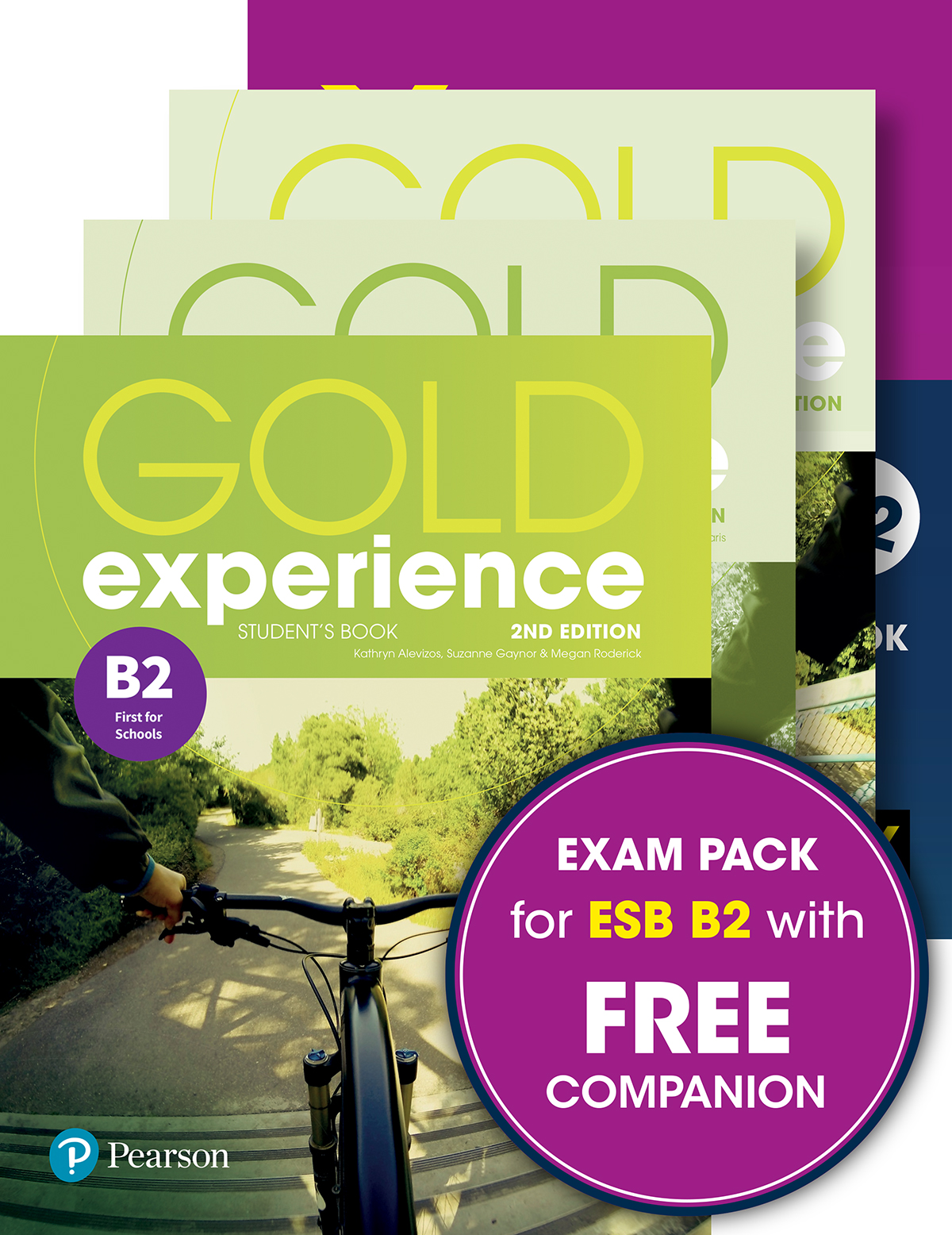 EXAM PACK ESB B2: GOLD EXPERIENCE B2 SB WITH APP + WB + COMPANION + YORK PRACTICE TEST FOR ESB B2 EXAM PACK ESB B2: GOLD EXPERIENCE B2 SB WITH APP + WB + COMPANION + YORK PRACTICE TEST FOR ESB B2
