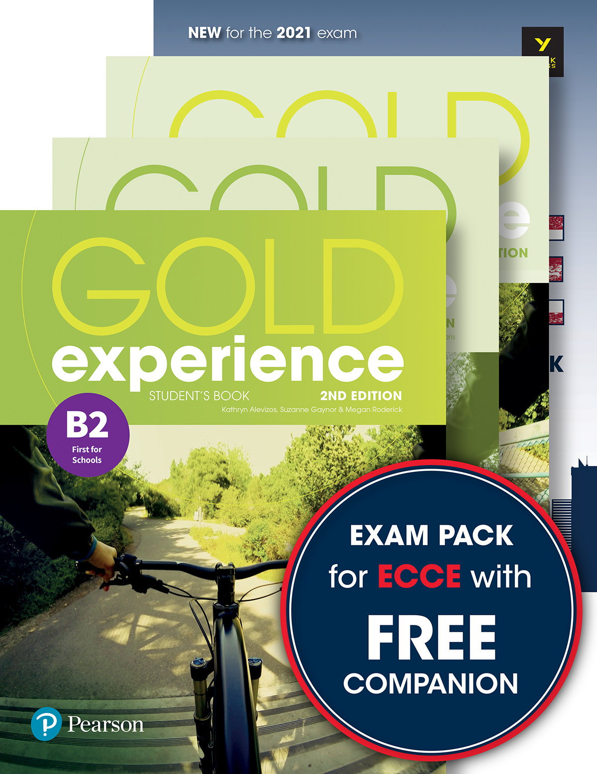 EXAM PACK ECCE: GOLD EXPERIENCE B2 SB WITH APP + WB + COMPANION + YORK EXAM SKILLS FOR ECCE EXAM PACK ECCE: GOLD EXPERIENCE B2 SB WITH APP + WB + COMPANION + YORK EXAM SKILLS FOR ECCE