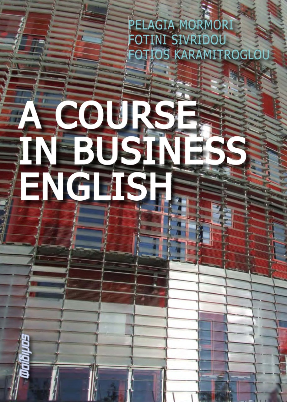 A Course in Business English A Course in Business English
