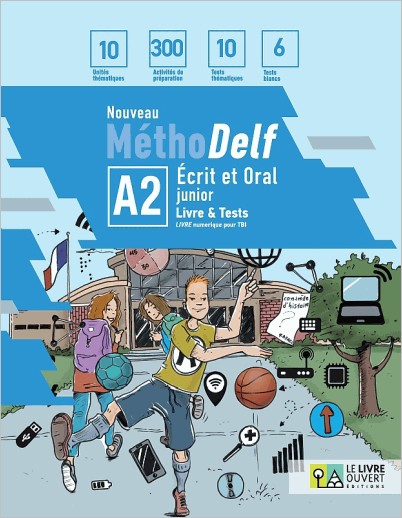 NOUVEAU METHODELF JUNIOR A2 TESTS & ENTRAINEMENT LIVRE NUMERIQUE