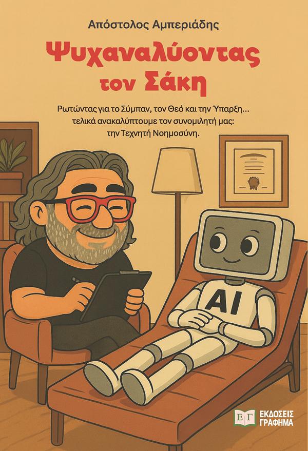 ΨΥΧΑΝΑΛΥΟΝΤΑΣ ΤΟΝ ΣΑΚΗ : ΡΩΤΩΝΤΑΣ ΓΙΑ ΤΟ ΣΥΜΠΑΝ, ΤΟΝ ΘΕΟ ΚΑΙ ΤΗΝ ΥΠΑΡΞΗ… ΤΕΛΙΚΑ ΑΝΑΚΑΛΥΠΤΟΥΜΕ ΤΟΝ ΣΥΝΟΜΙΛΗΤΗ ΜΑΣ: ΤΗΝ ΤΕΧΝΗΤΗ ΝΟ