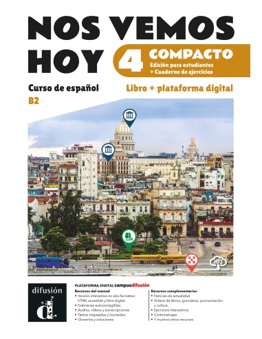 NOS VEMOS HOY 4 ALUMNO COMPACTO ED.HYBRIDA