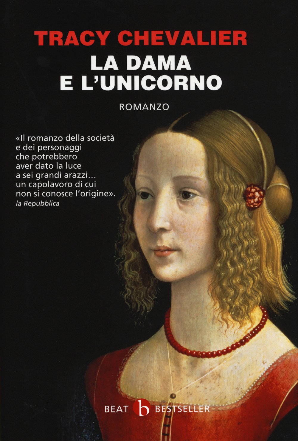 LA DAMA E L`UNICORNO  COPERTINA FLESSIBLE