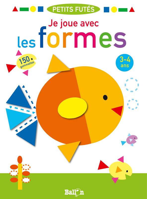 JE JOUE AVEC LES FORMES 3-4 ANS  POCHE