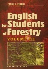 English For Students Of Forestry III English For Students Of Forestry III