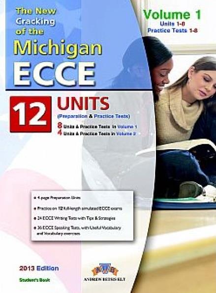CRACKING THE MICHIGAN ECCE PRACTICE TESTS TCHR'S VOLUME 2 2013