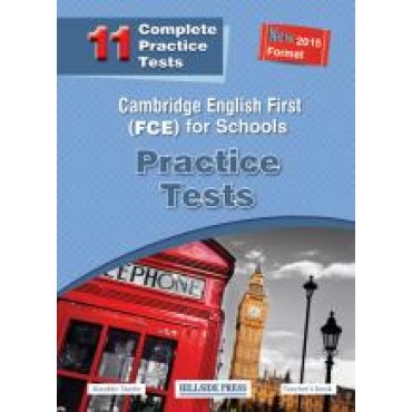 CAMBRIDGE ENGLISH FIRST FOR SCHOOLS (11 TESTS) PRACTICE TESTS TCHR'S (NEW 2015 FORMAT)