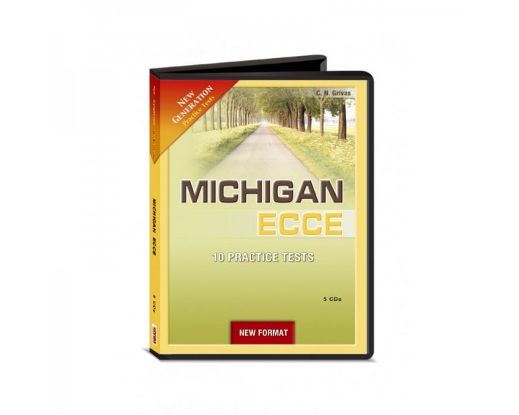 NEW GENERATION MICHIGAN ECCE 10 PRACTICE TESTS CD CLASS (5) NEW FORMAT 2021